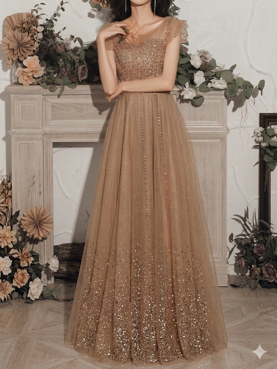 Women's Summer Annual Birthday Banquet Long Dress